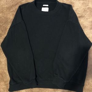 American eagle black crewneck